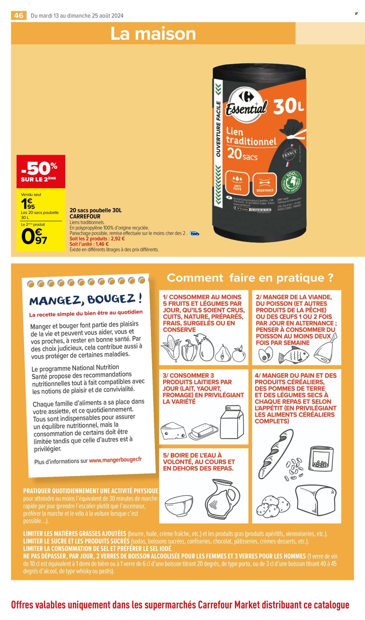 Catalogue Carrefour Market - 13/08/2024 - 25/08/2024. Page 48