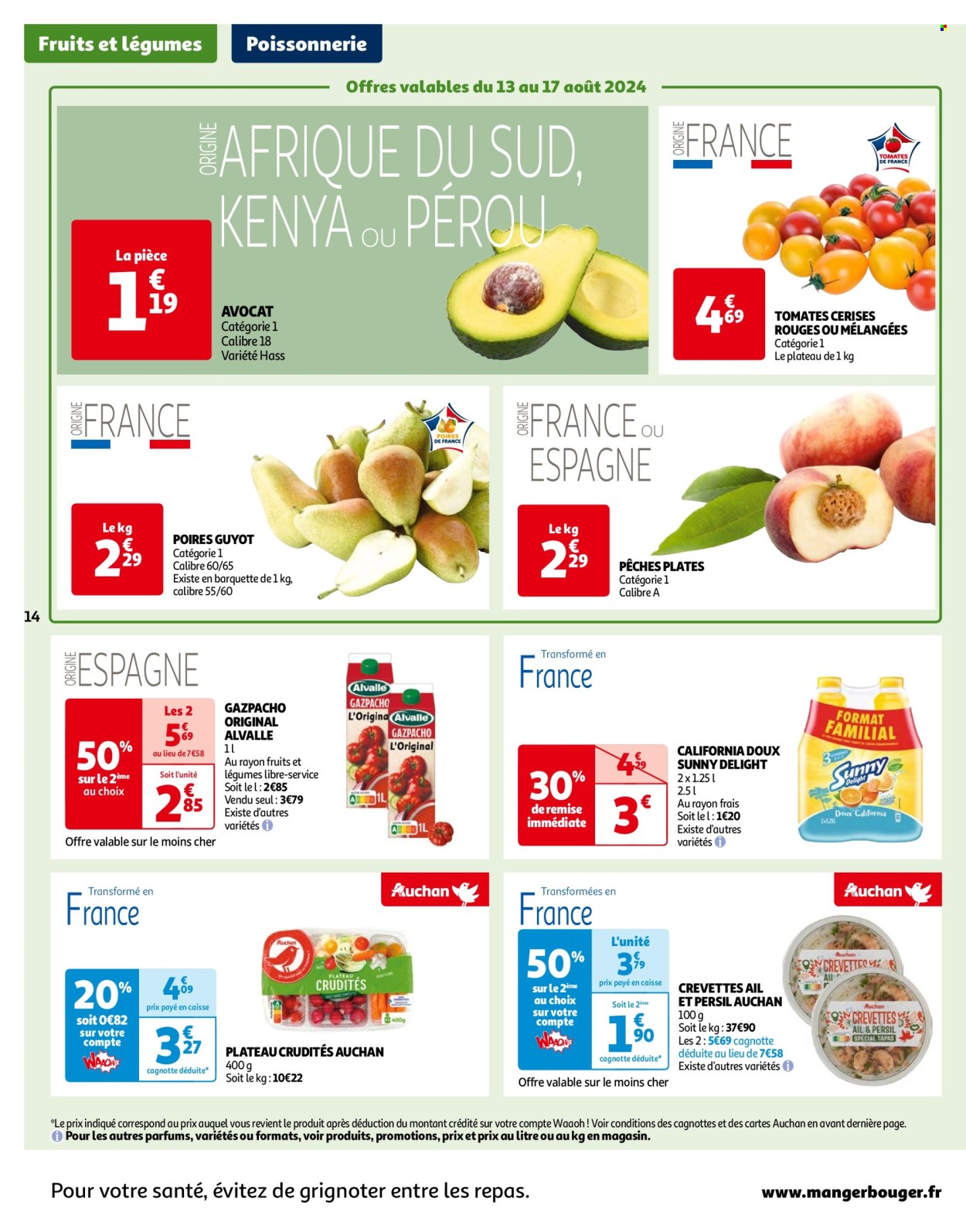Catalogue Auchan - 13/08/2024 - 19/08/2024. Page 14
