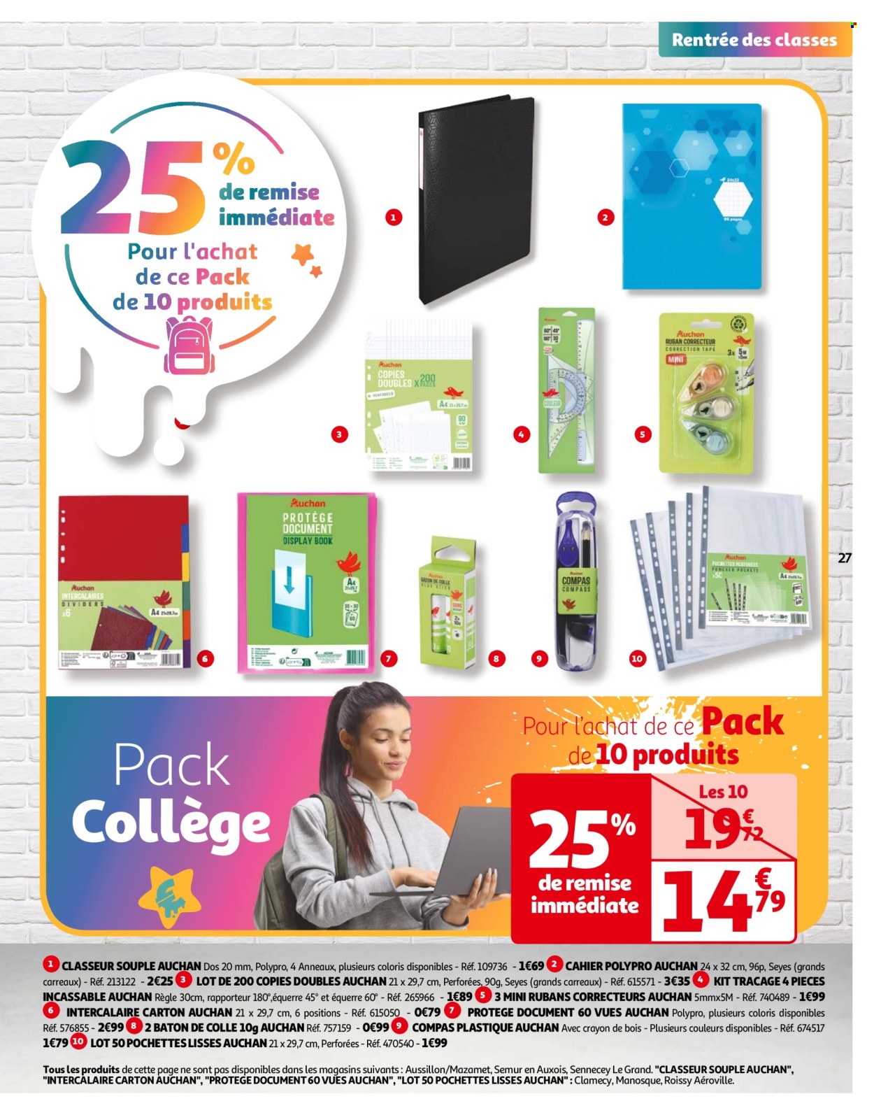 Catalogue Auchan - 13/08/2024 - 19/08/2024. Page 27