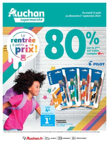 Catalogue Auchan - 13/08/2024 - 01/09/2024.