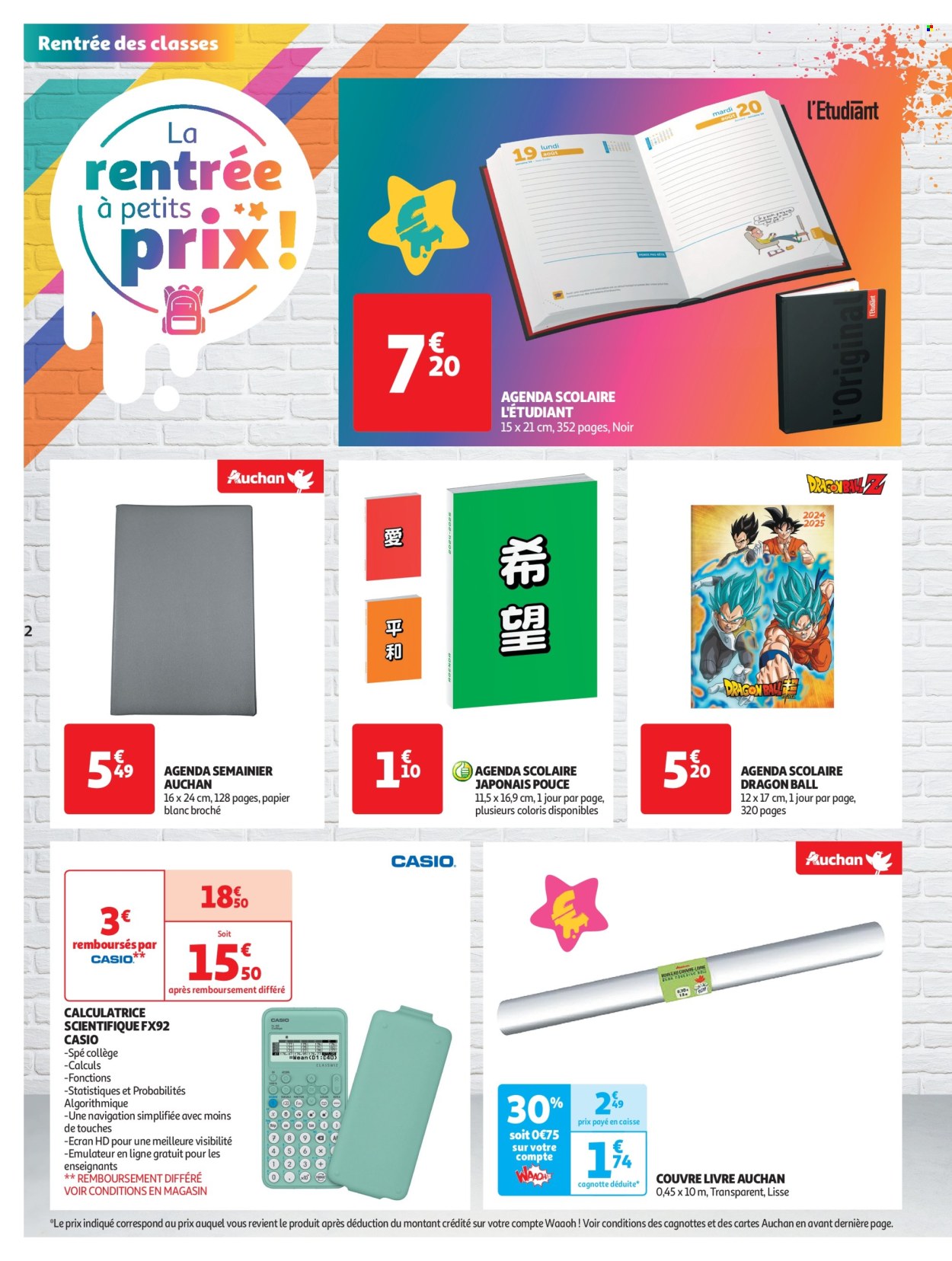 Catalogue Auchan - 13/08/2024 - 01/09/2024. Page 2