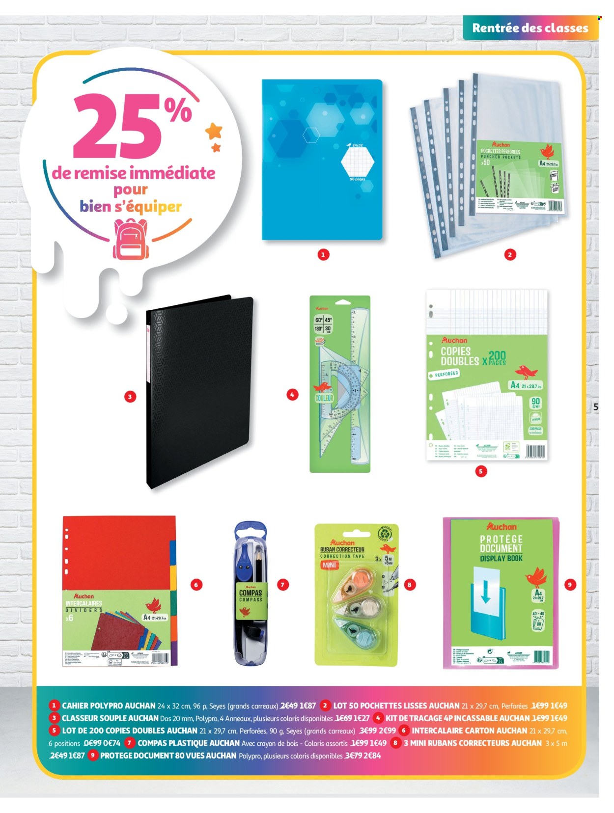 Catalogue Auchan - 13/08/2024 - 01/09/2024. Page 5