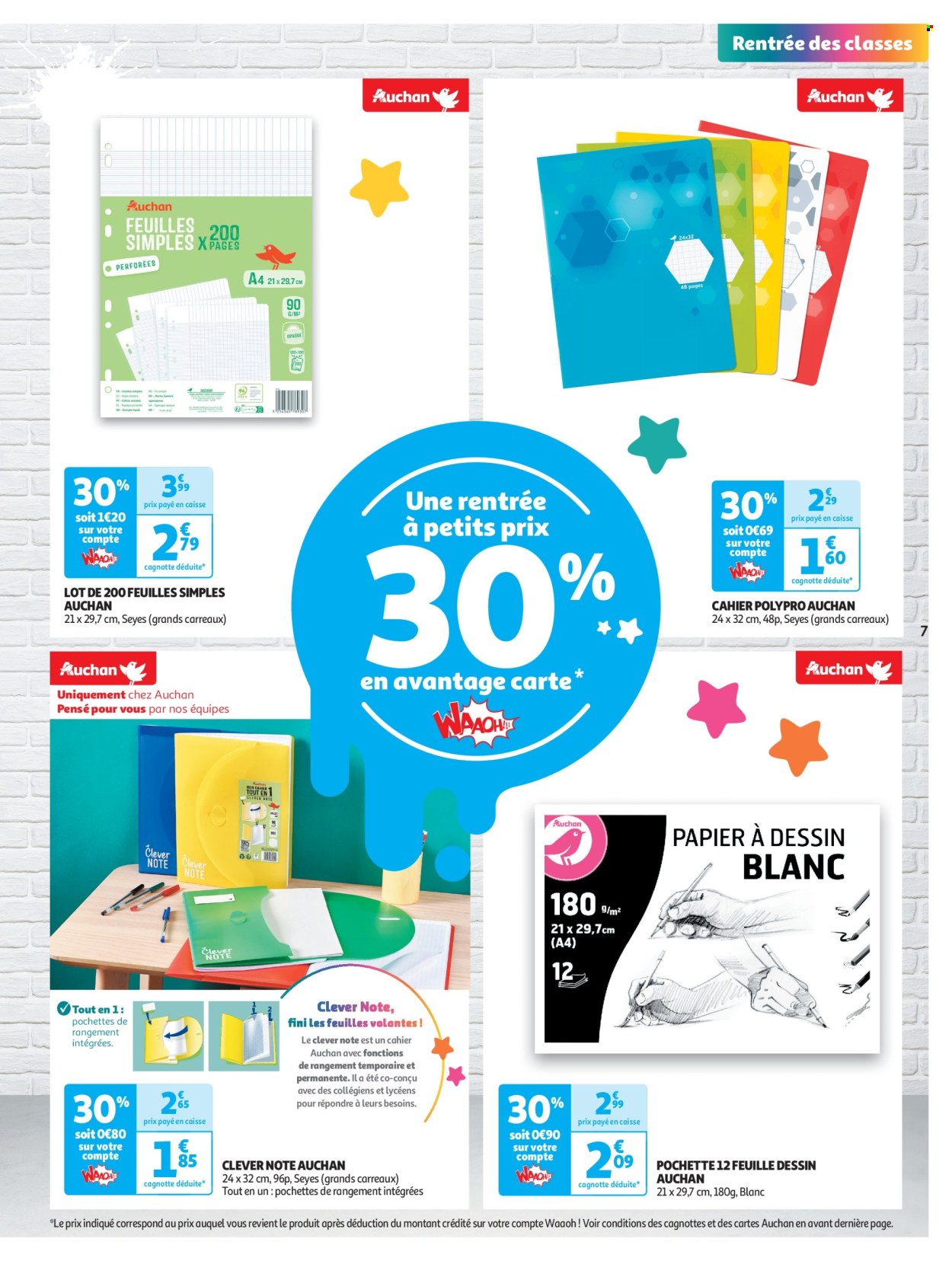 Catalogue Auchan - 13/08/2024 - 01/09/2024. Page 7