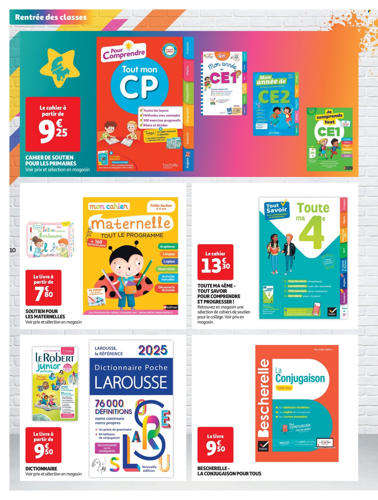 Catalogue Auchan - 13/08/2024 - 01/09/2024. Page 10