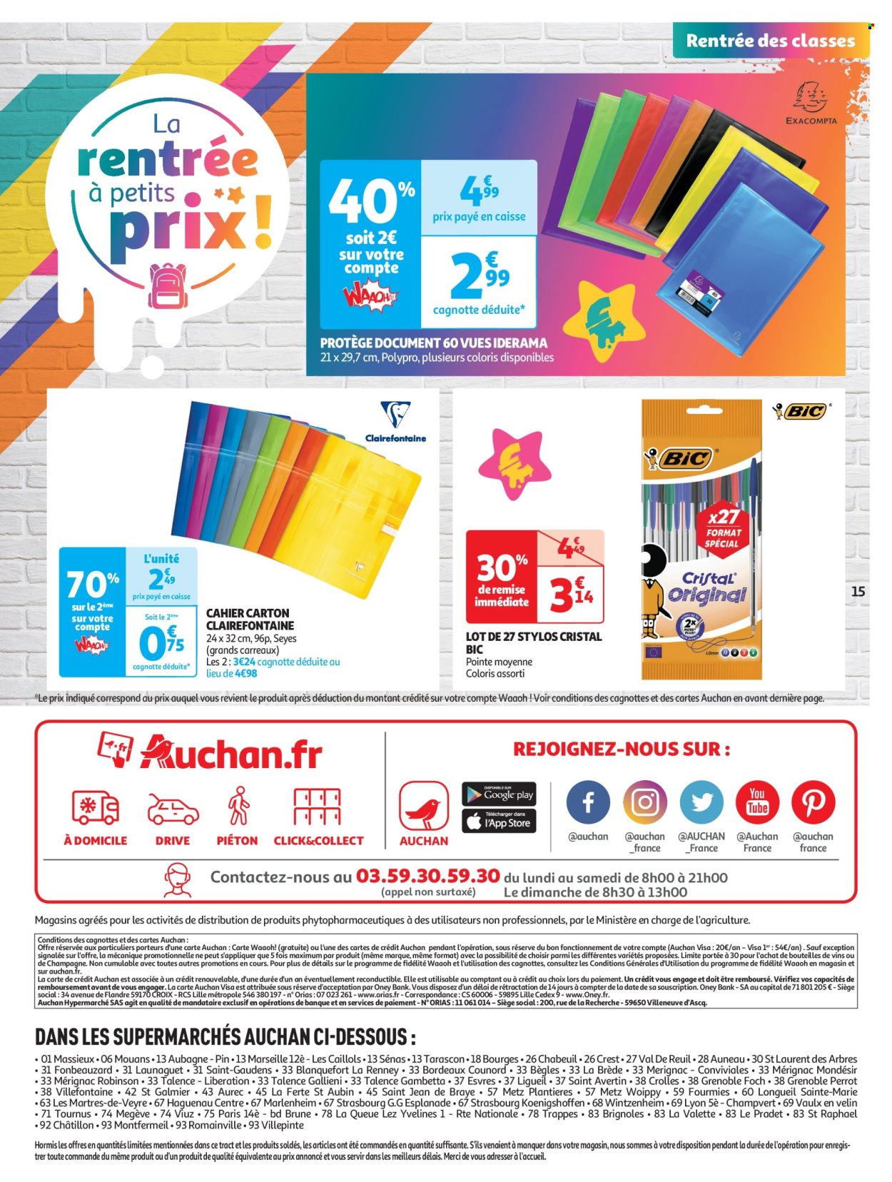 Catalogue Auchan - 13/08/2024 - 18/08/2024. Page 15
