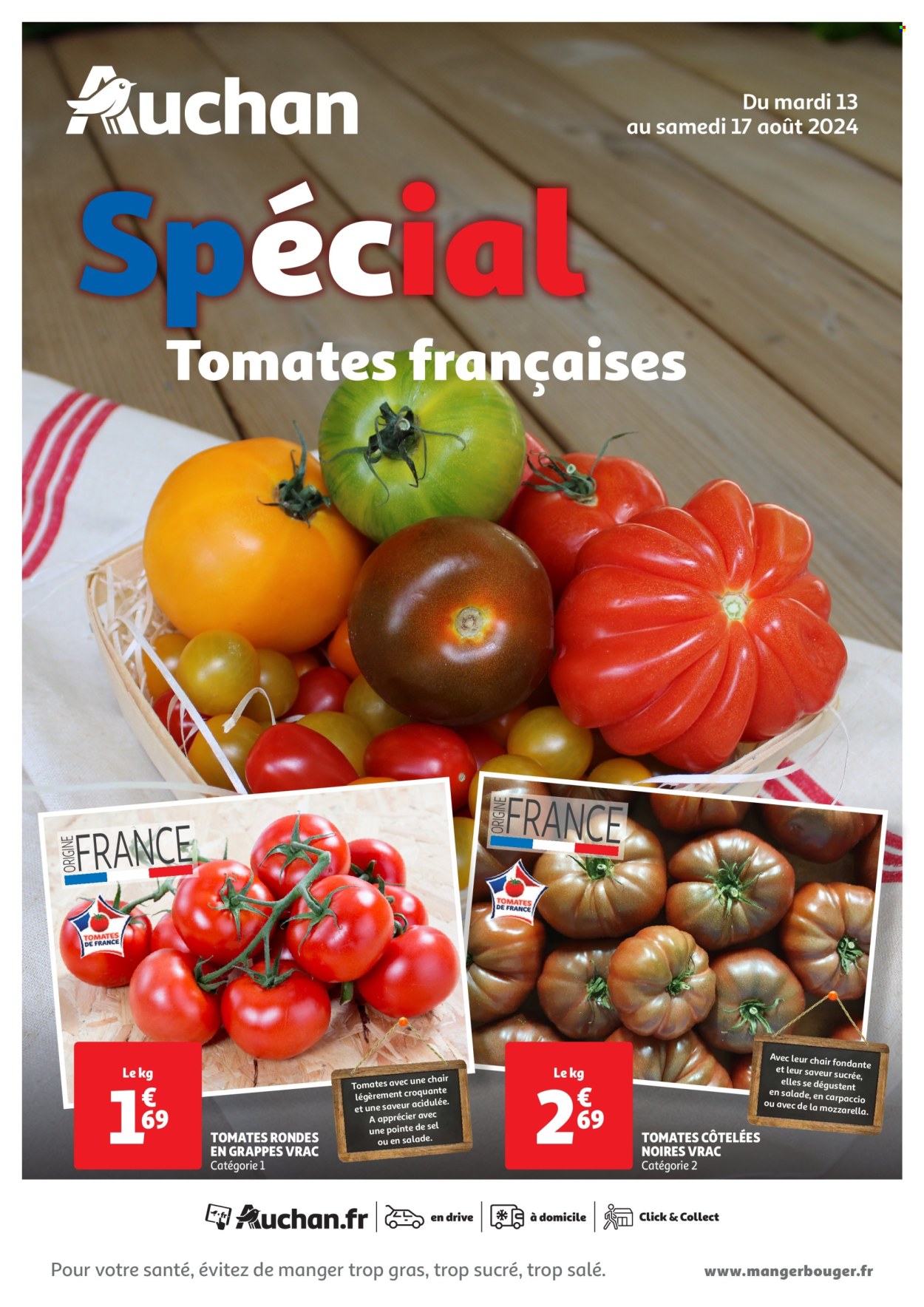 Catalogue Auchan - 13/08/2024 - 17/08/2024. Page 1