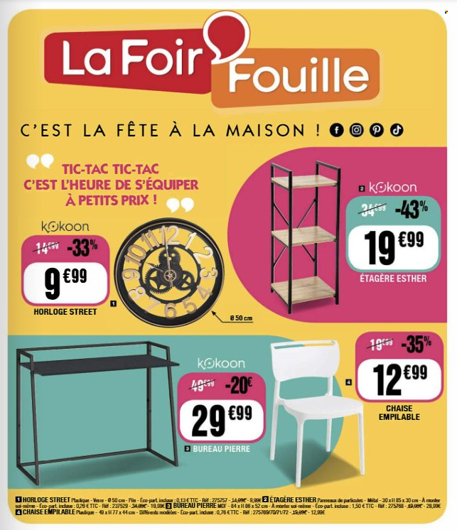 Catalogue La Foir'Fouille. Page 1
