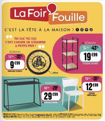 Catalogue La Foir'Fouille.