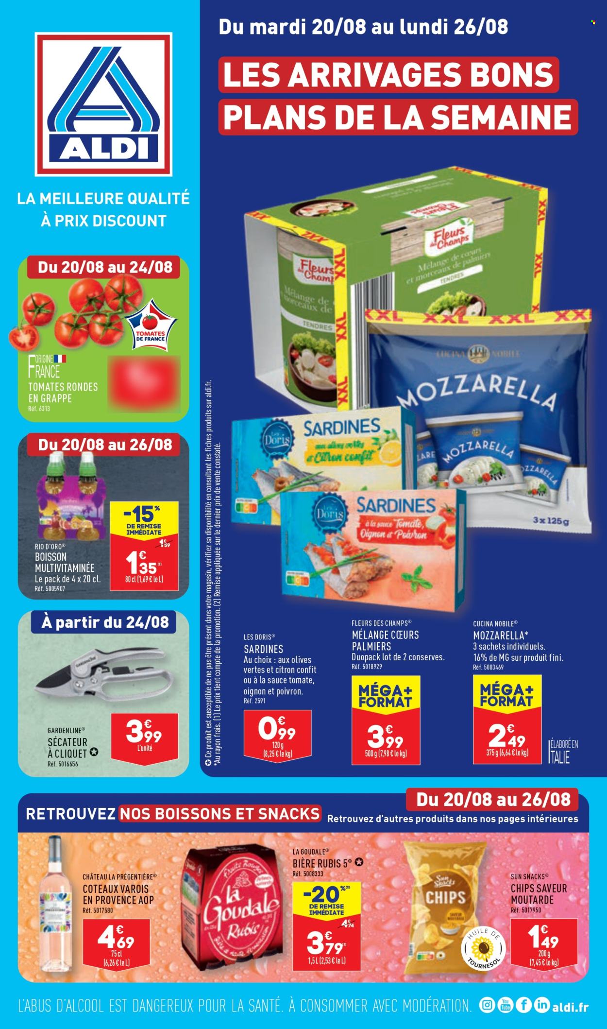 Catalogue ALDI - 20/08/2024 - 26/08/2024. Page 1