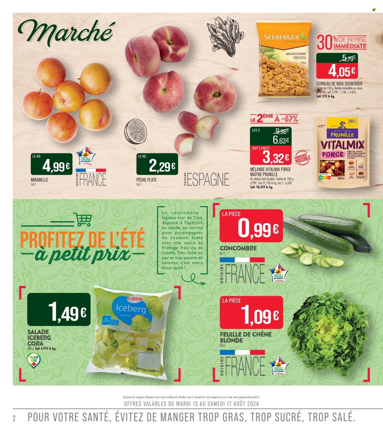Catalogue Supermarché Match - 13/08/2024 - 25/08/2024. Page 2
