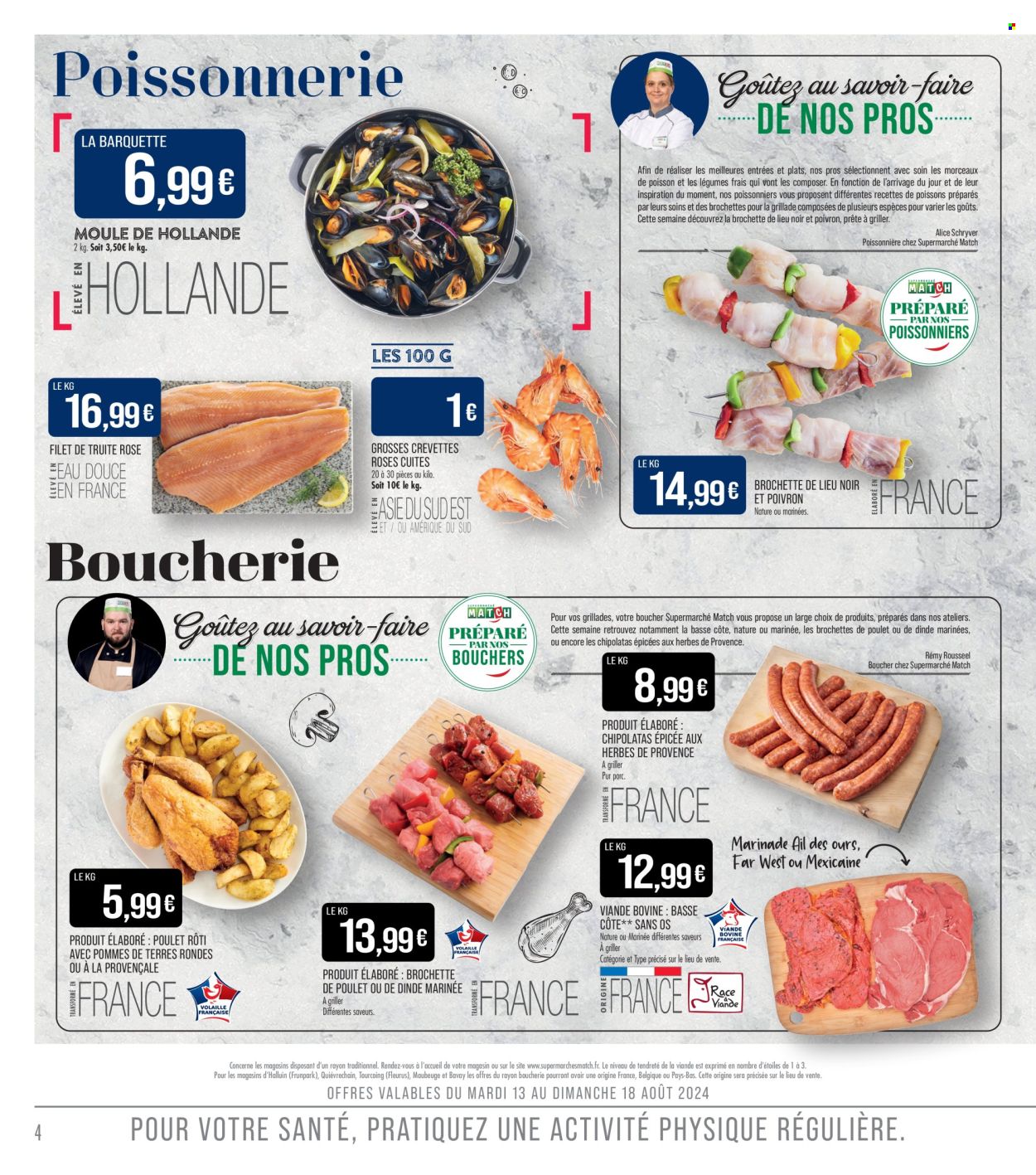 Catalogue Supermarché Match - 13/08/2024 - 25/08/2024. Page 4