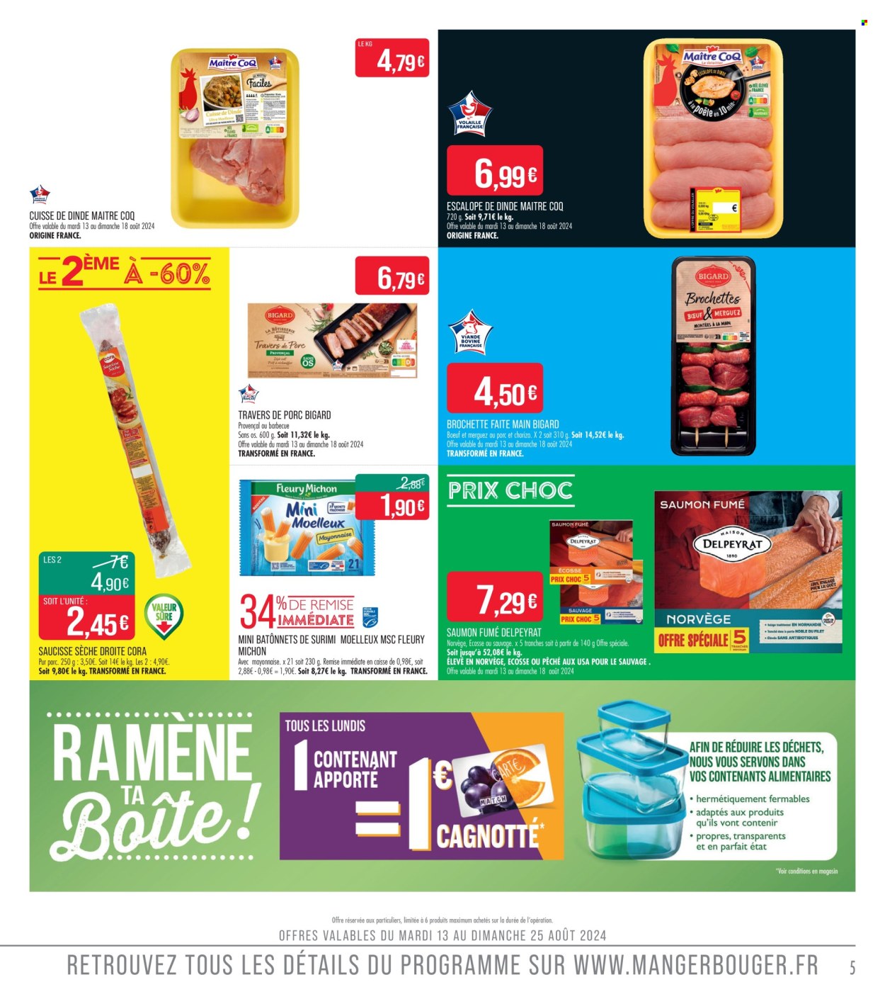 Catalogue Supermarché Match - 13/08/2024 - 25/08/2024. Page 5