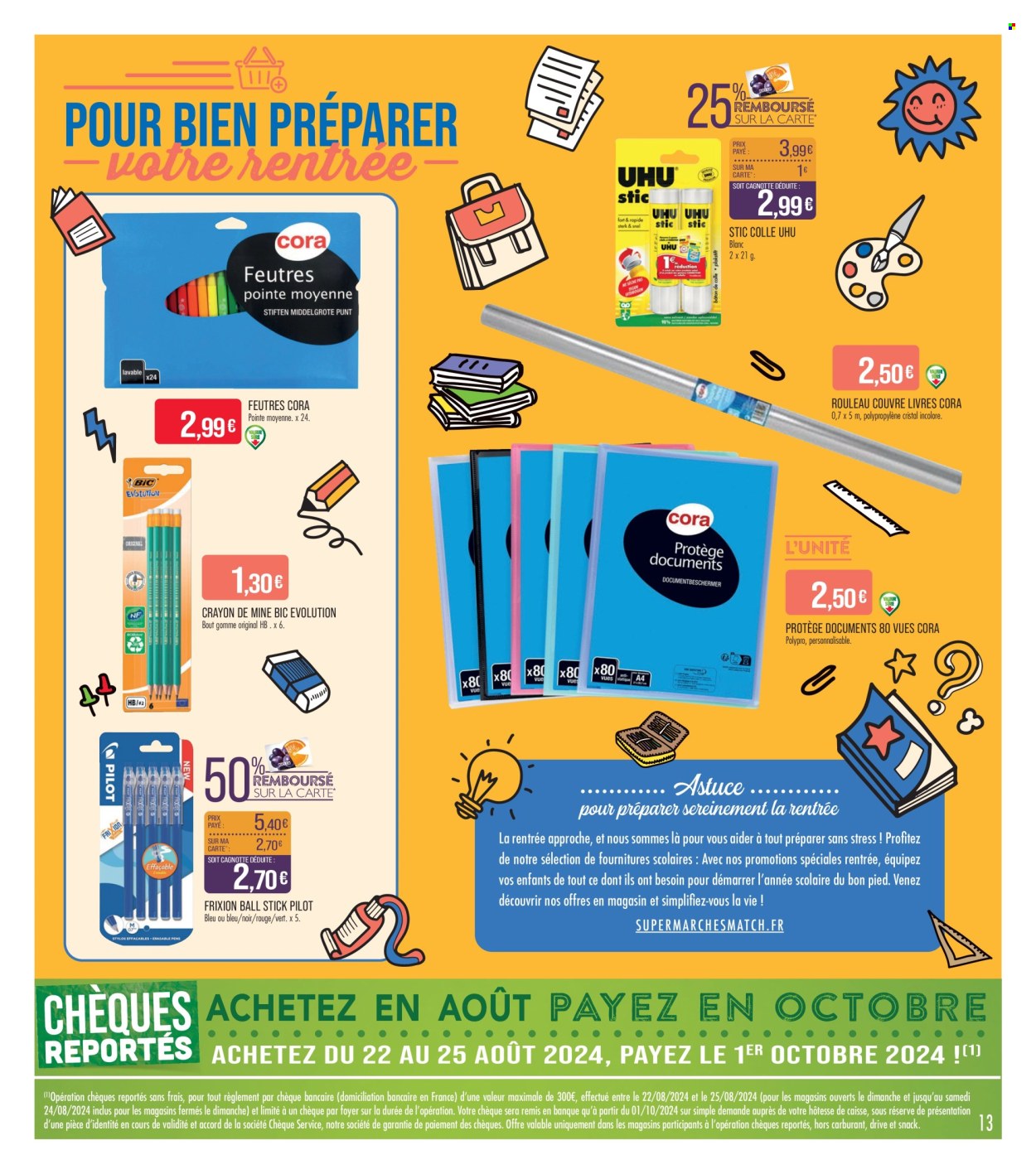 Catalogue Supermarché Match - 13/08/2024 - 25/08/2024. Page 13