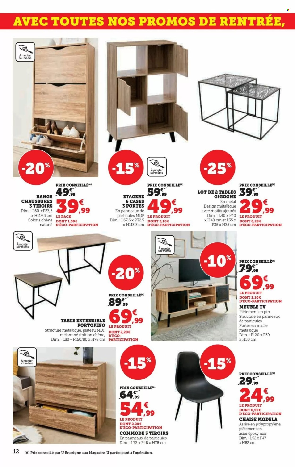 Catalogue SUPER U - 20/08/2024 - 08/09/2024. Page 12