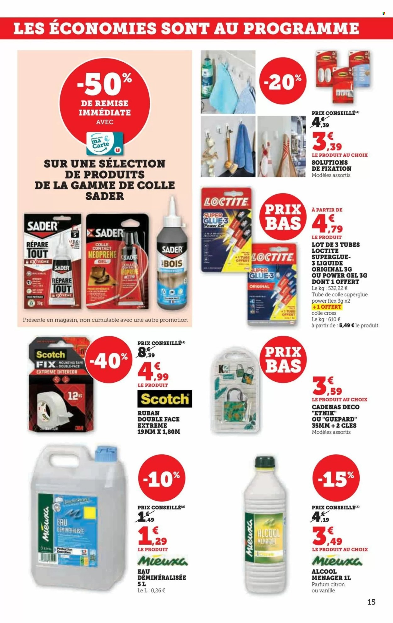 Catalogue SUPER U - 20/08/2024 - 08/09/2024. Page 15