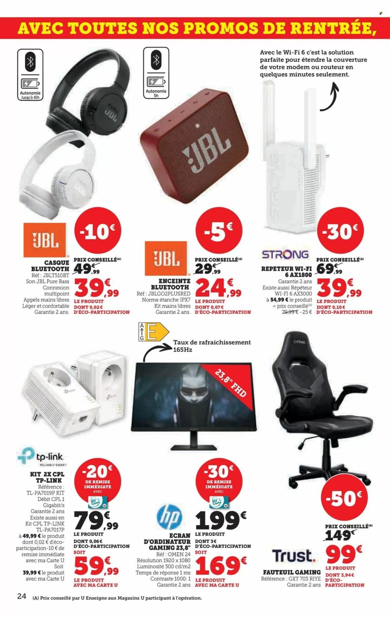 Catalogue SUPER U - 20/08/2024 - 08/09/2024. Page 24
