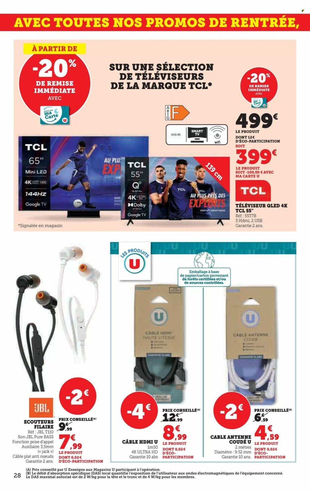 Catalogue SUPER U - 20/08/2024 - 08/09/2024. Page 28