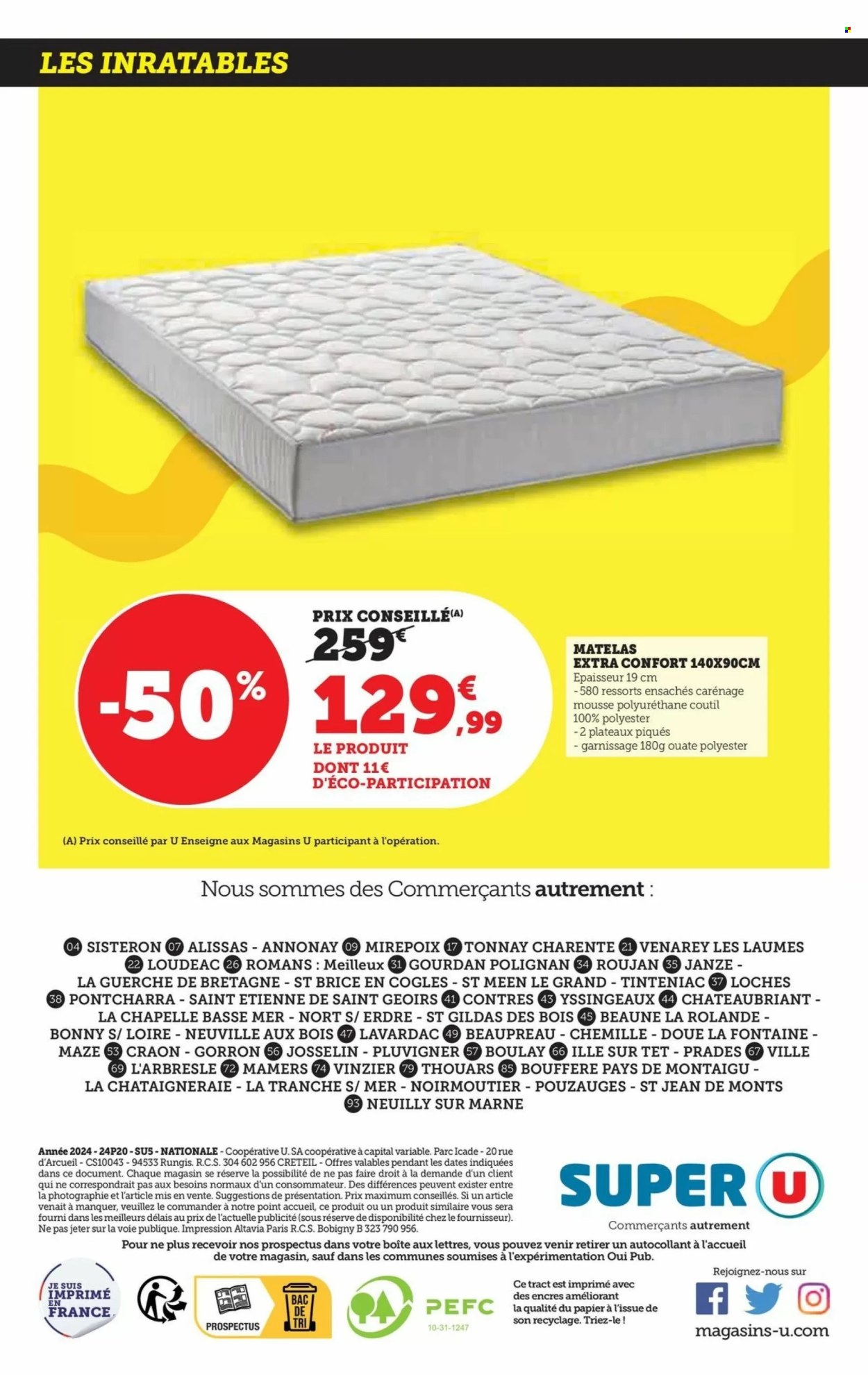 Catalogue SUPER U - 20/08/2024 - 08/09/2024. Page 32