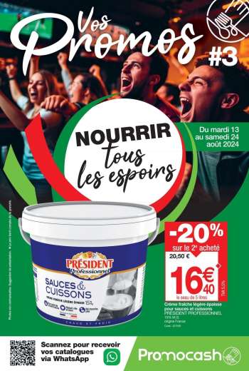 Catalogue Promocash - 13/08/2024 - 24/08/2024.