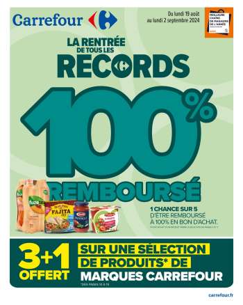 Catalogue Carrefour Hypermarchés - 19/08/2024 - 02/09/2024.
