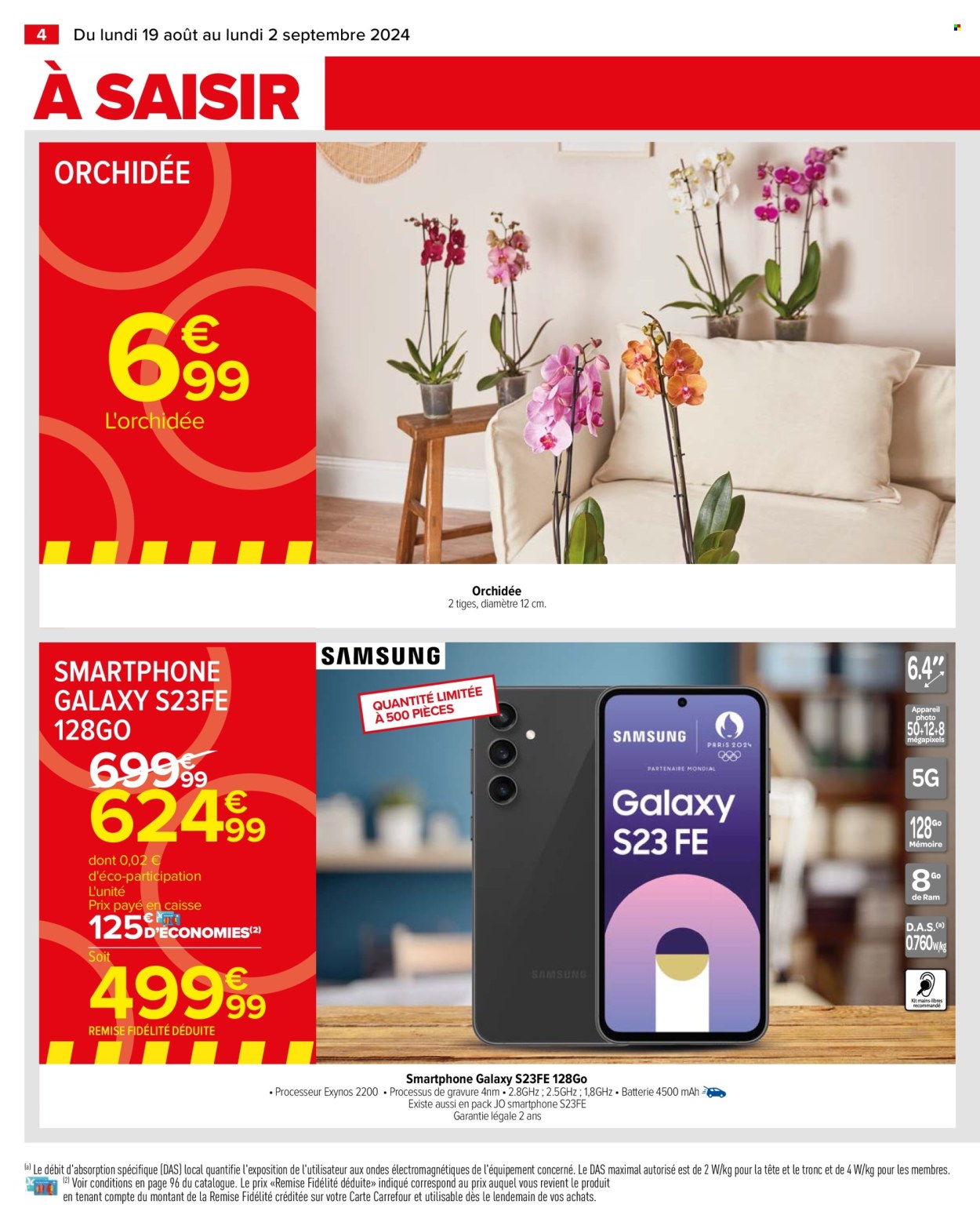 Catalogue Carrefour Hypermarchés - 19/08/2024 - 02/09/2024. Page 6