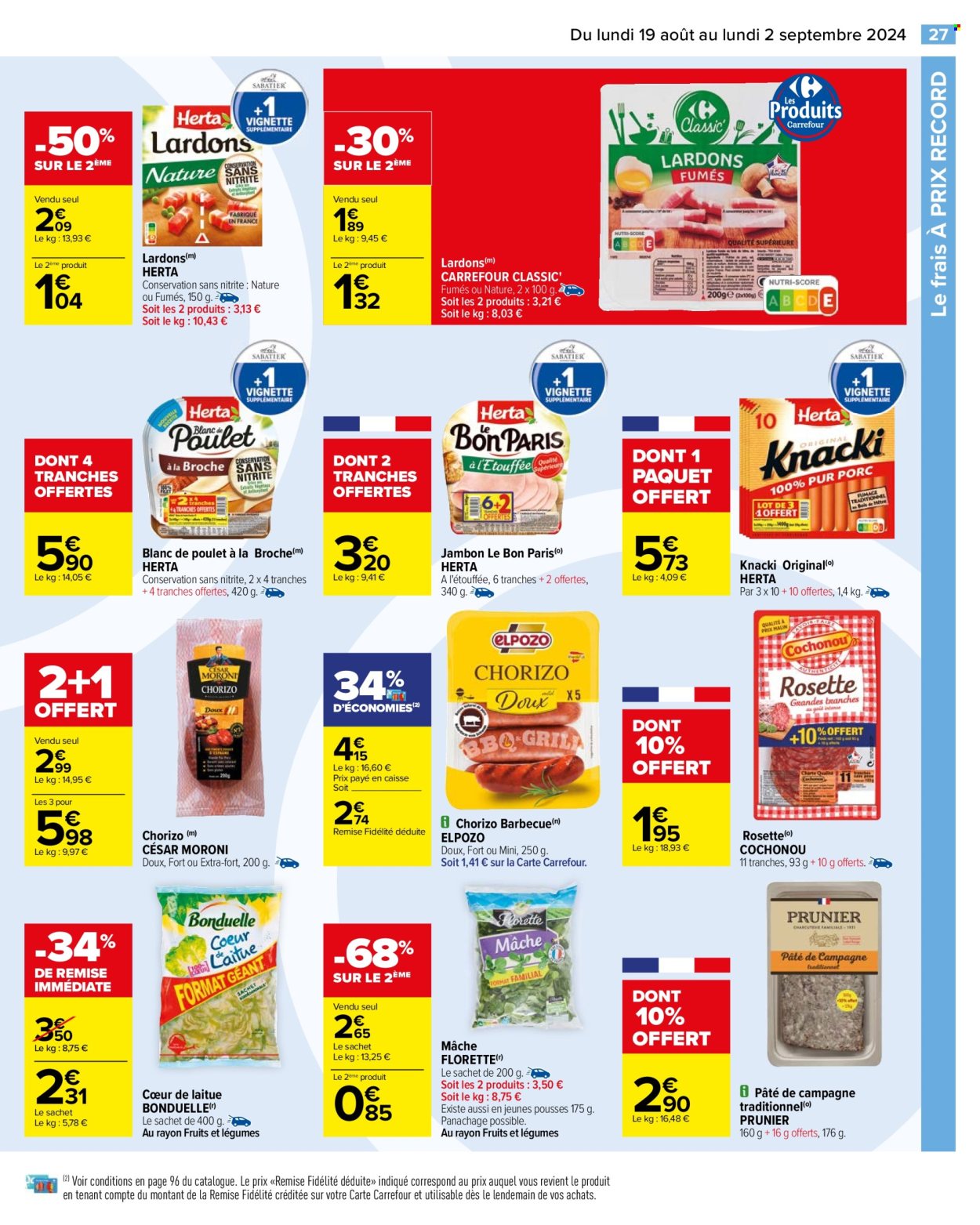 Catalogue Carrefour Hypermarchés - 19/08/2024 - 02/09/2024. Page 29
