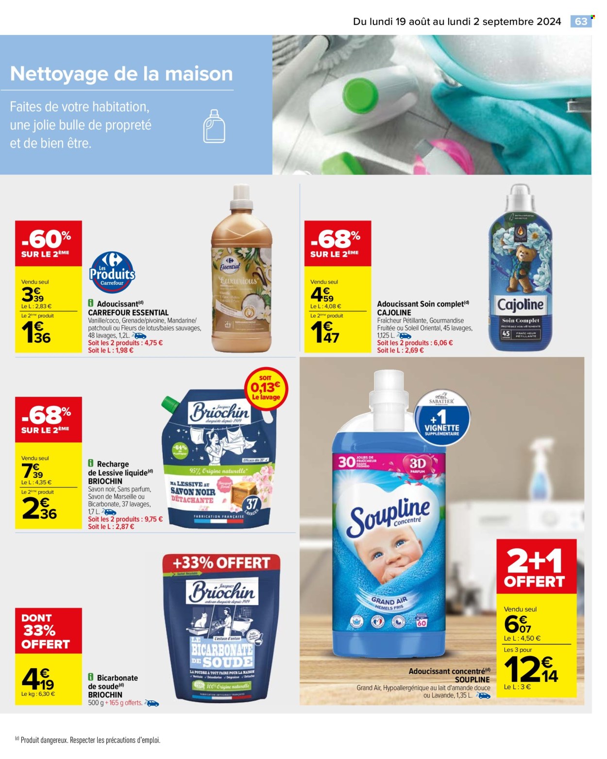 Catalogue Carrefour Hypermarchés - 19/08/2024 - 02/09/2024. Page 65
