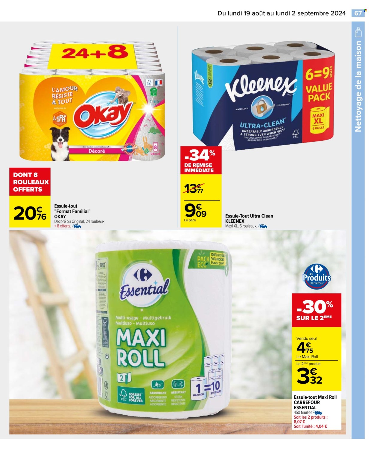 Catalogue Carrefour Hypermarchés - 19/08/2024 - 02/09/2024. Page 69