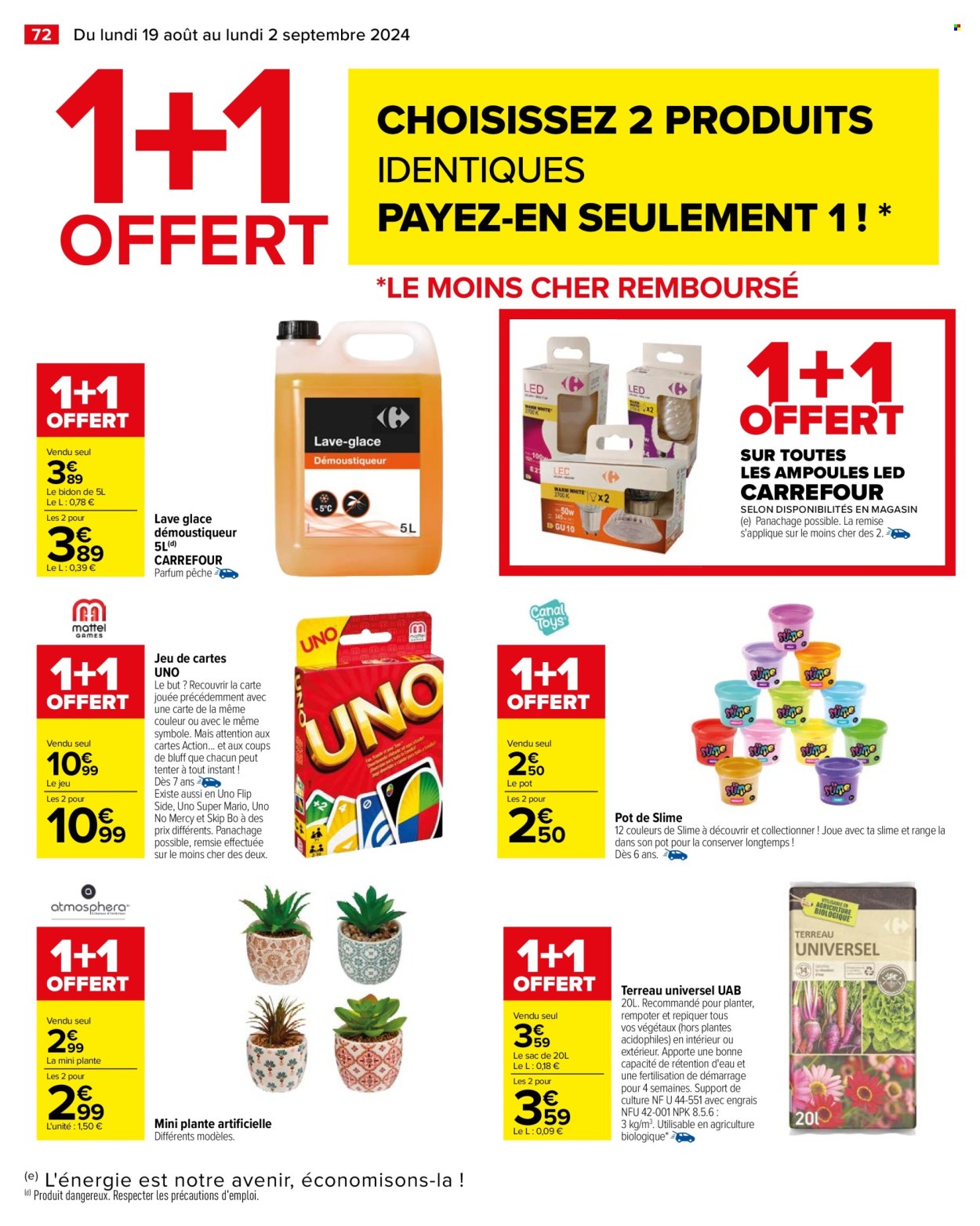 Catalogue Carrefour Hypermarchés - 19/08/2024 - 02/09/2024. Page 74