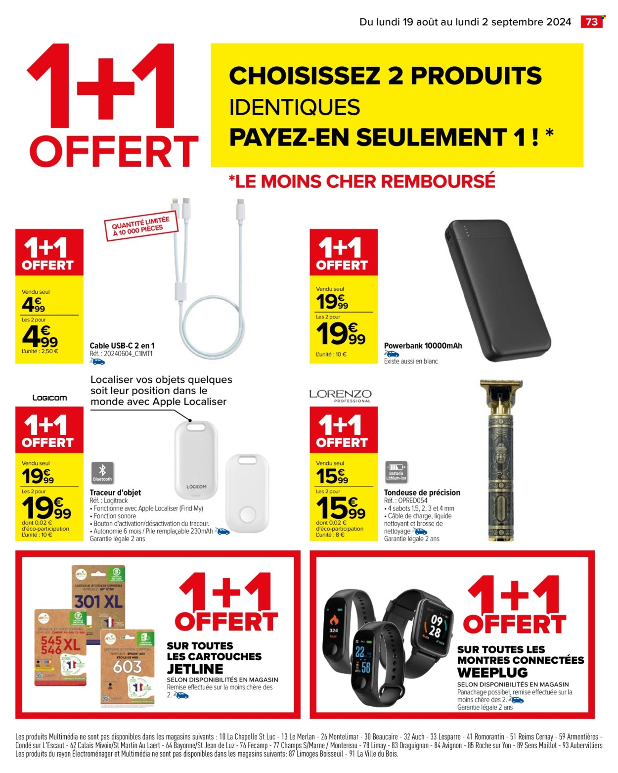 Catalogue Carrefour Hypermarchés - 19/08/2024 - 02/09/2024. Page 75