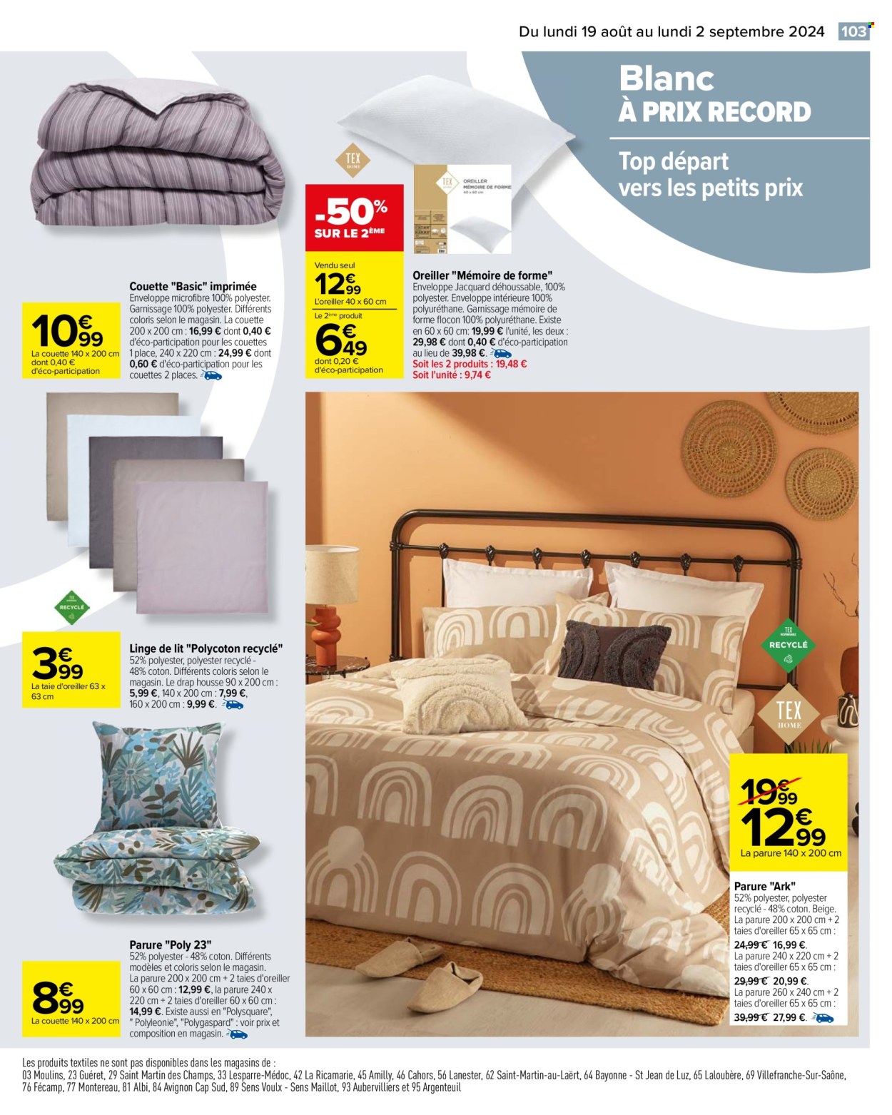 Catalogue Carrefour Hypermarchés - 19/08/2024 - 02/09/2024. Page 105