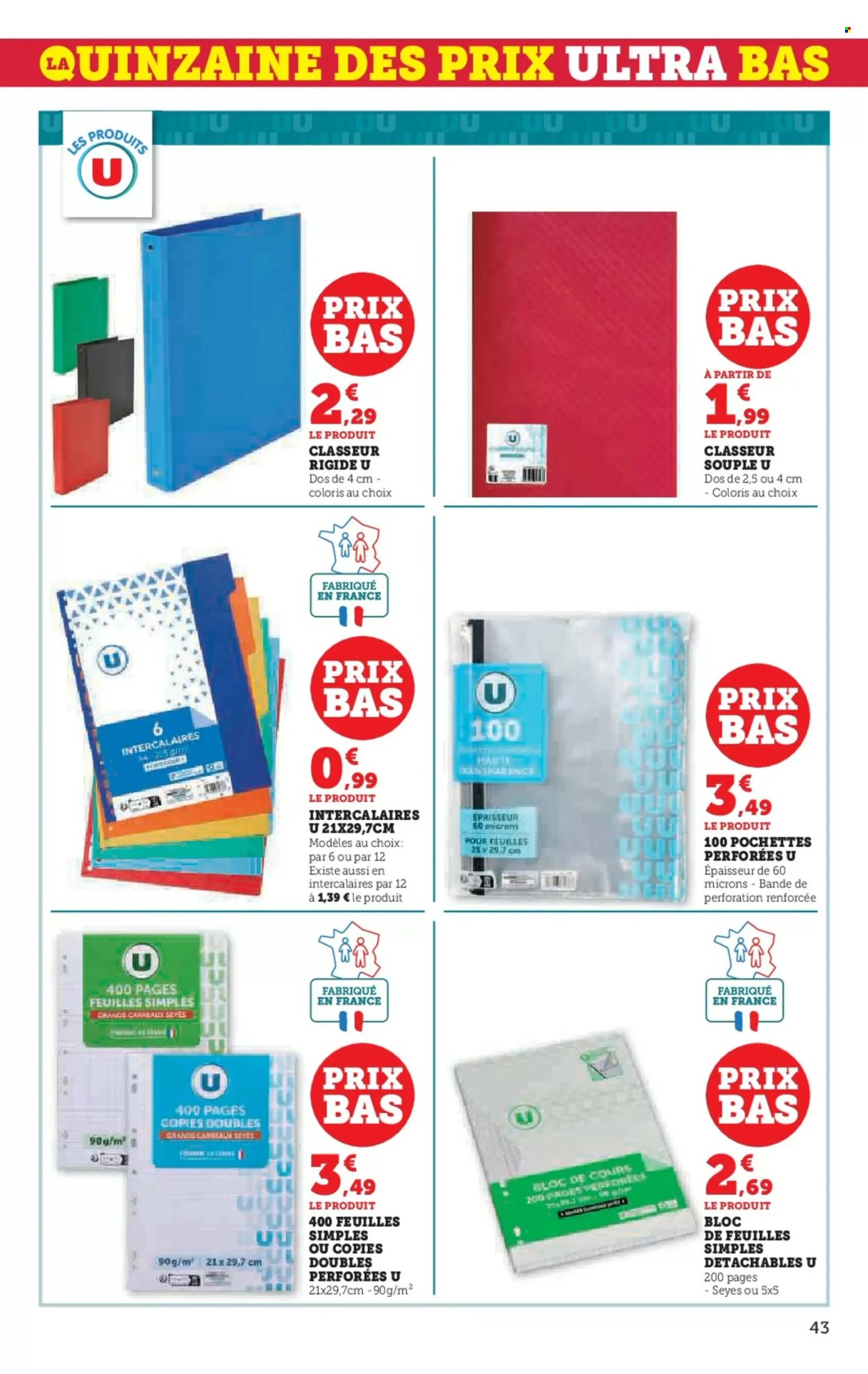 Catalogue HYPER U - 20/08/2024 - 01/09/2024. Page 43