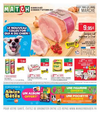 Catalogue Supermarché Match - 20/08/2024 - 01/09/2024.