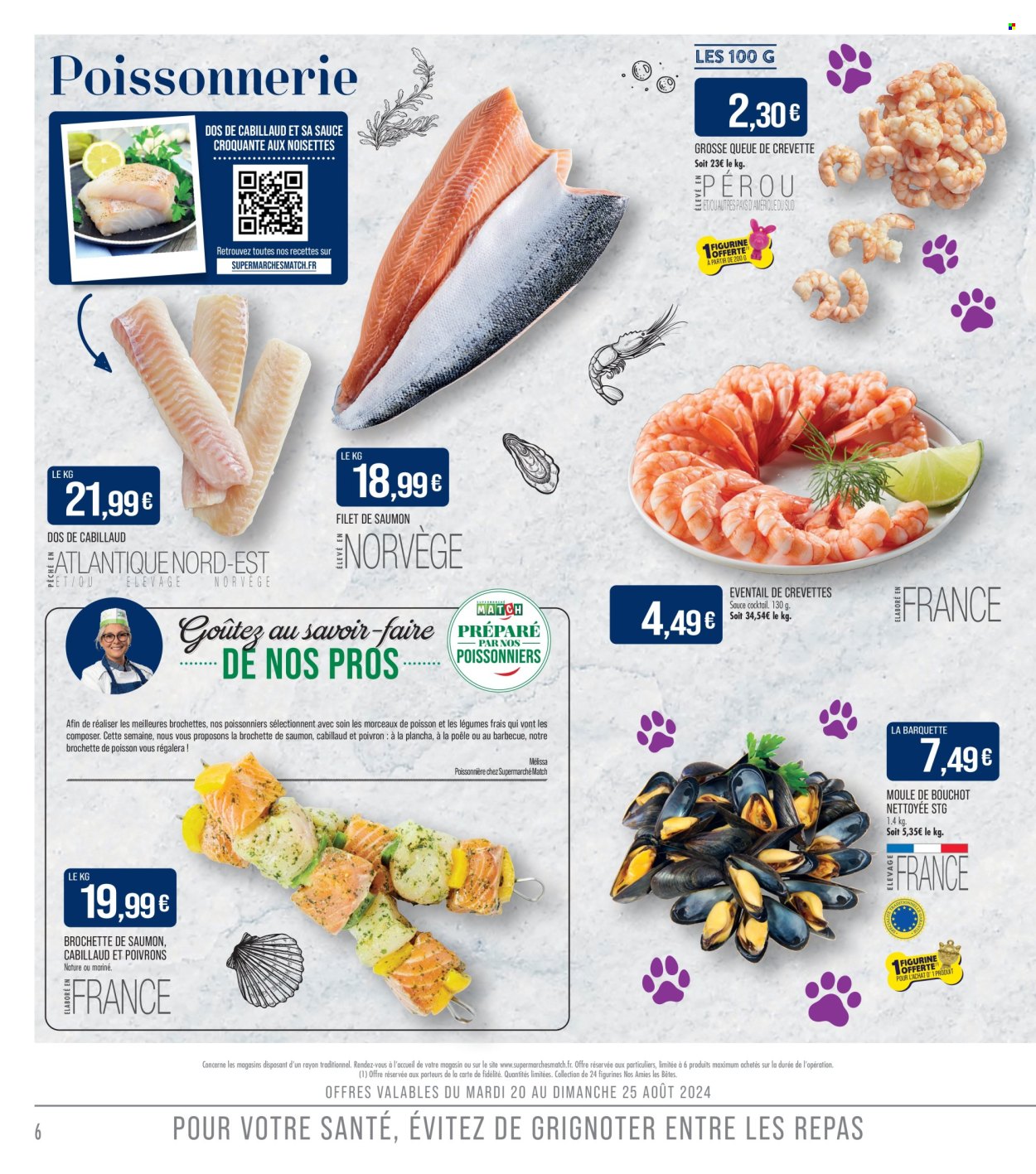 Catalogue Supermarché Match - 20/08/2024 - 01/09/2024. Page 6