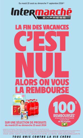 Catalogue Intermarché - 20/08/2024 - 01/09/2024.