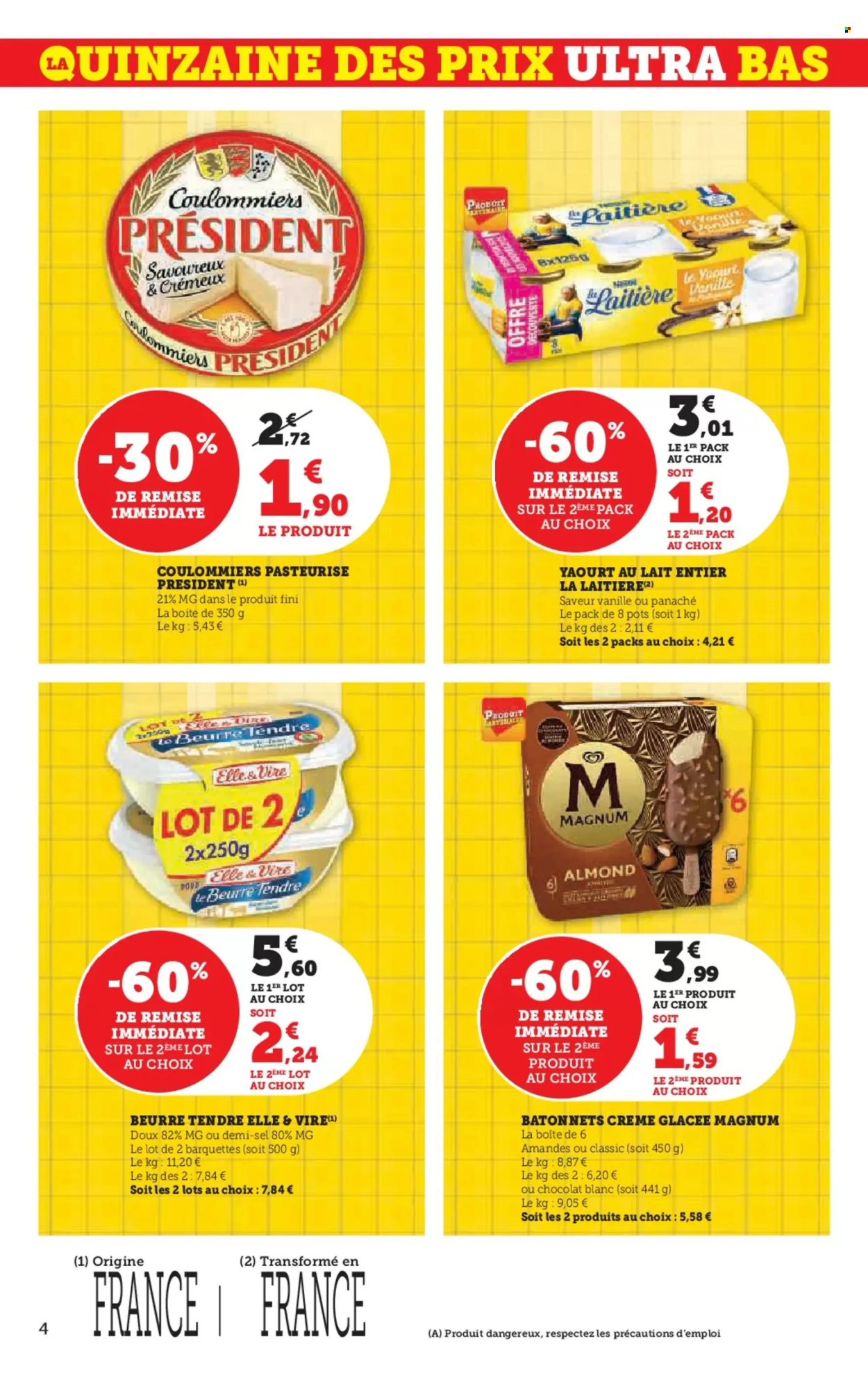Catalogue SUPER U - 20/08/2024 - 01/09/2024. Page 4