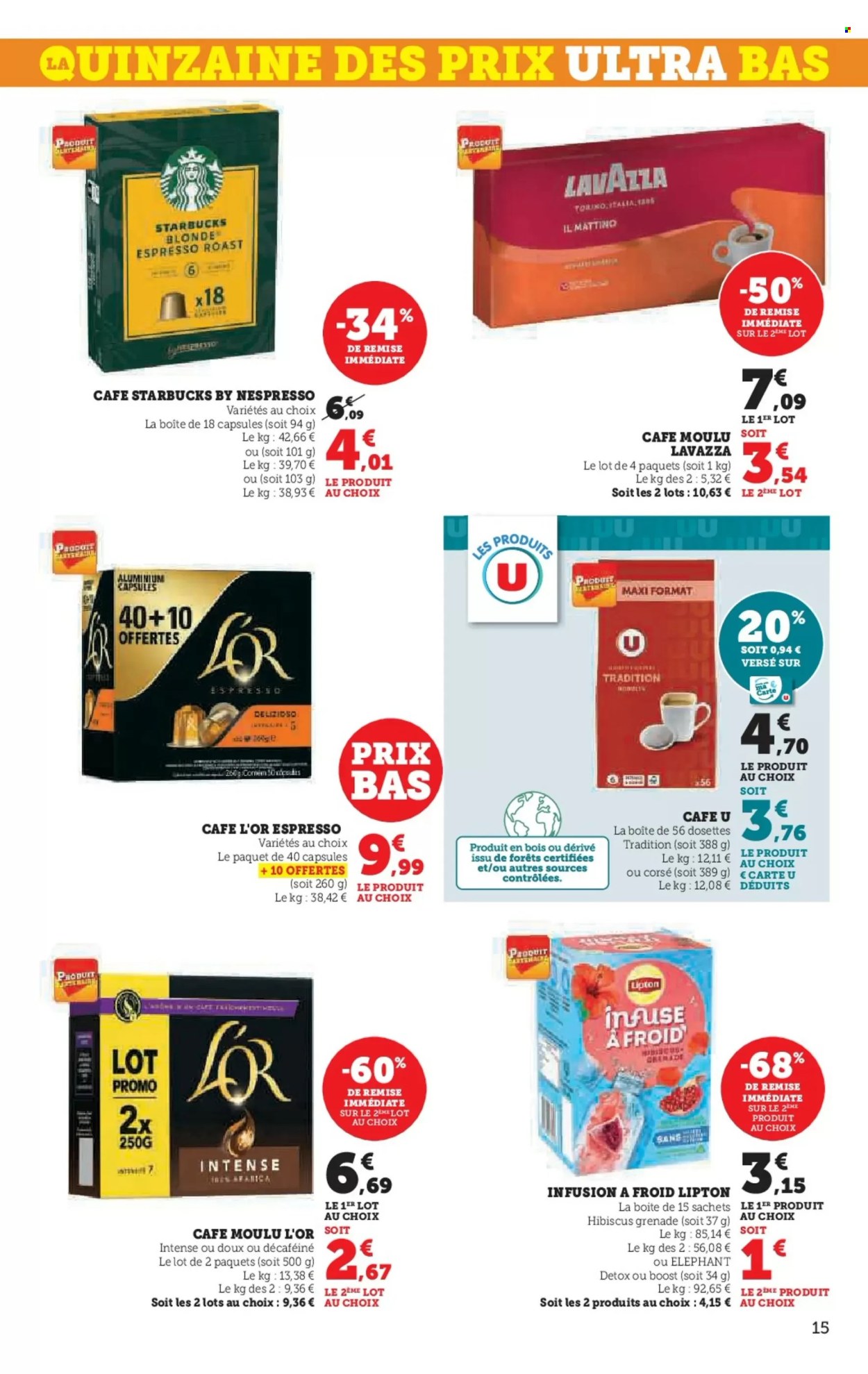 Catalogue SUPER U - 20/08/2024 - 01/09/2024. Page 15