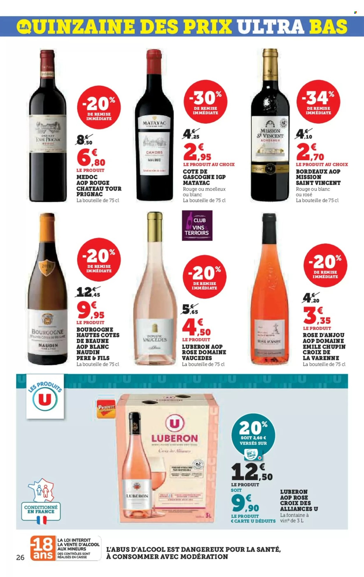 Catalogue SUPER U - 20/08/2024 - 01/09/2024. Page 26