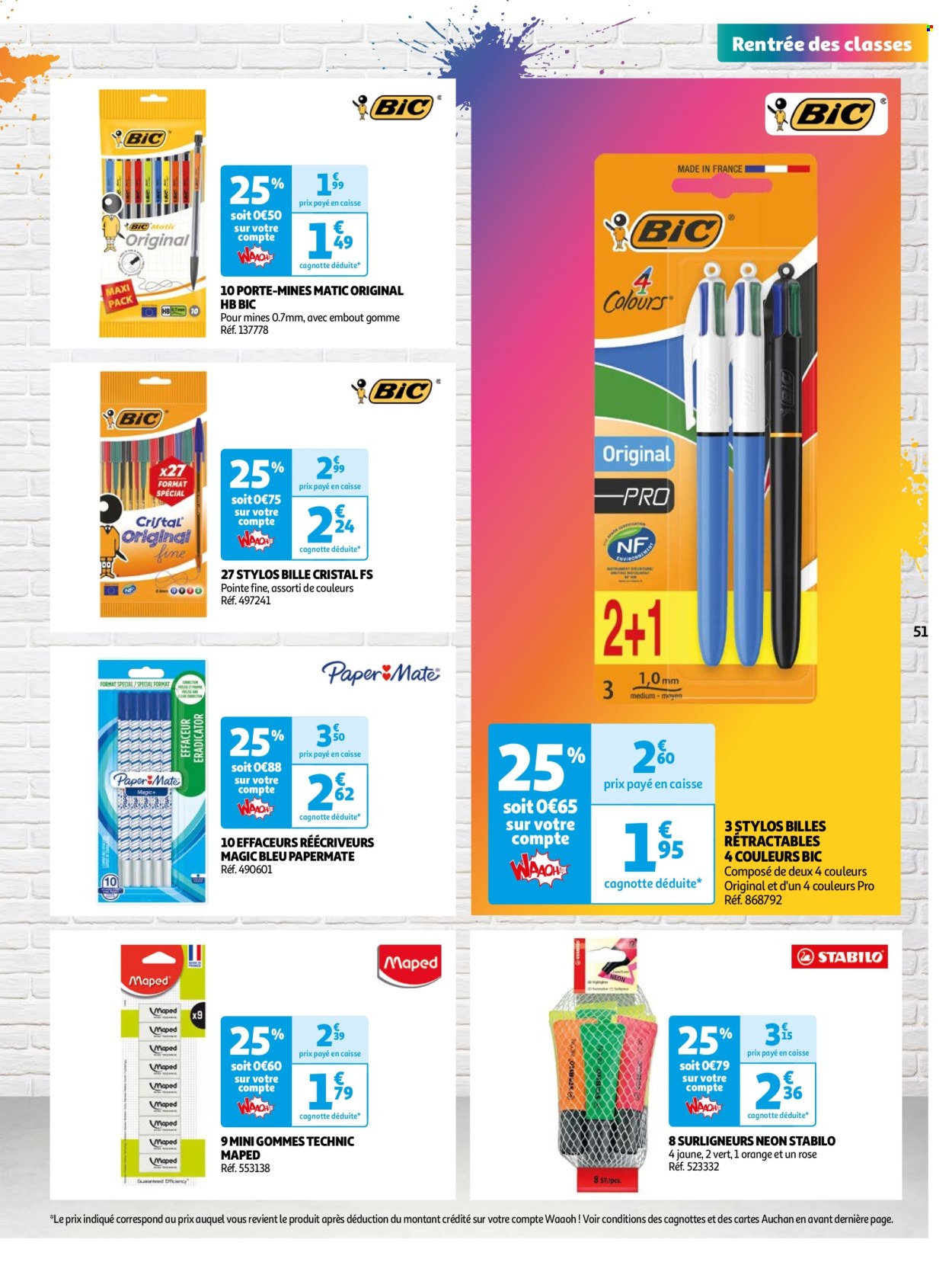 Catalogue Auchan - 20/08/2024 - 26/08/2024. Page 51