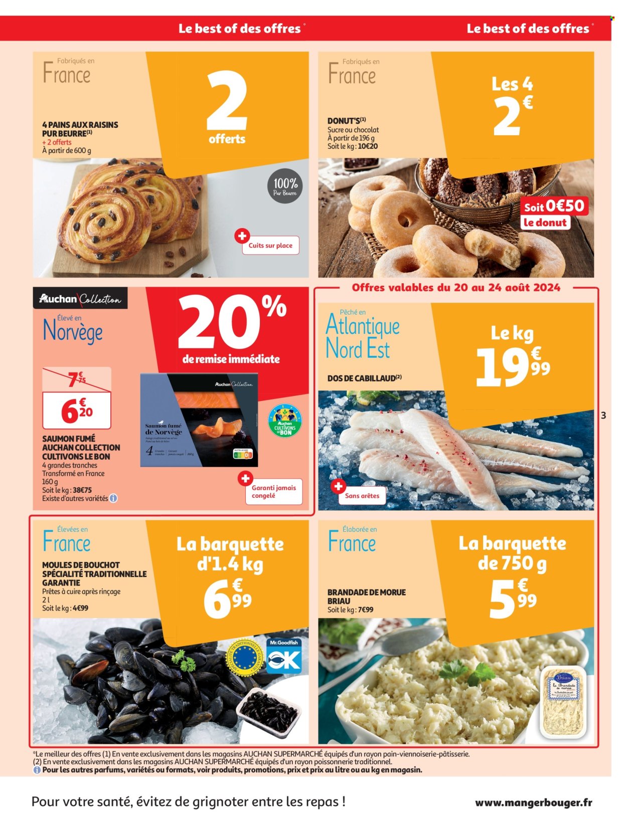 Catalogue Auchan - 20/08/2024 - 25/08/2024. Page 3