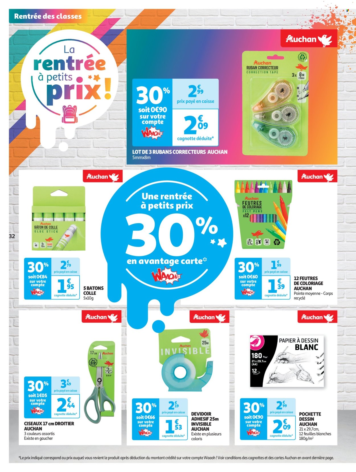 Catalogue Auchan - 20/08/2024 - 25/08/2024. Page 32