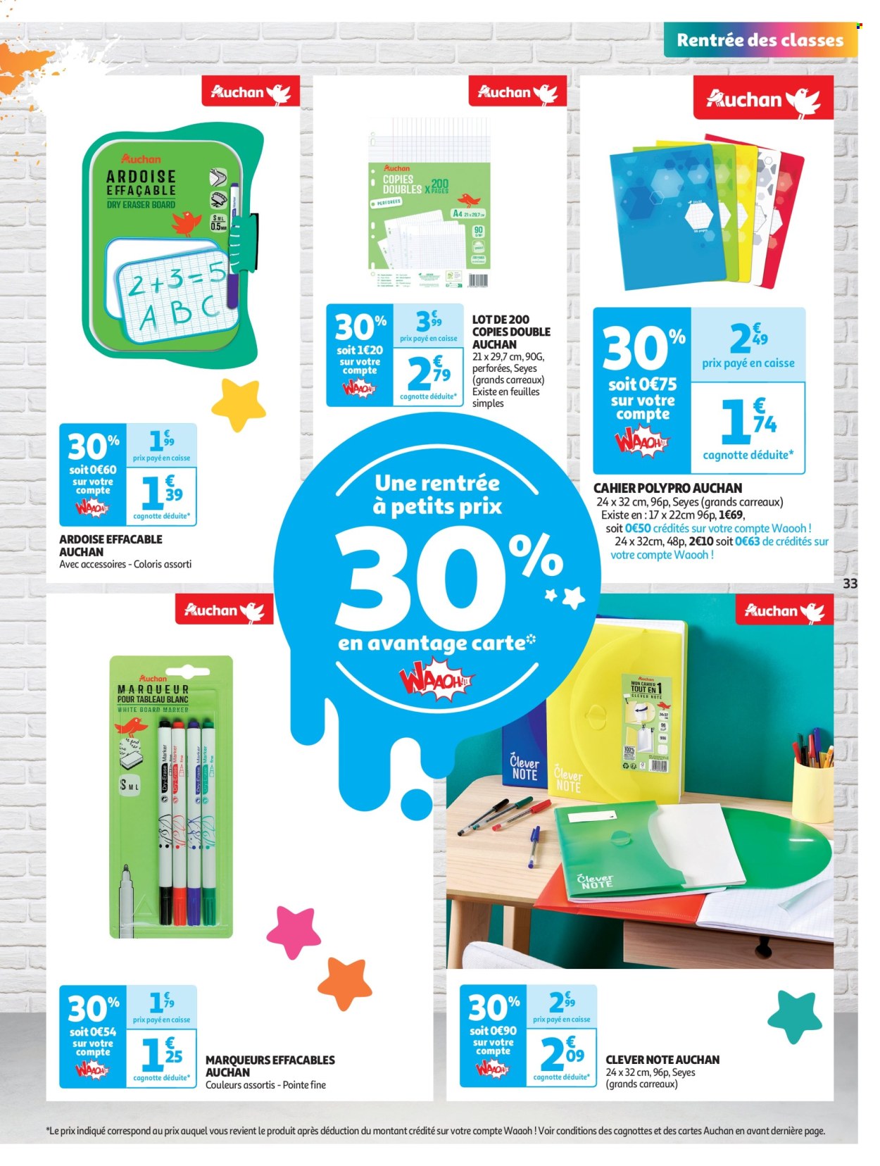 Catalogue Auchan - 20/08/2024 - 25/08/2024. Page 33