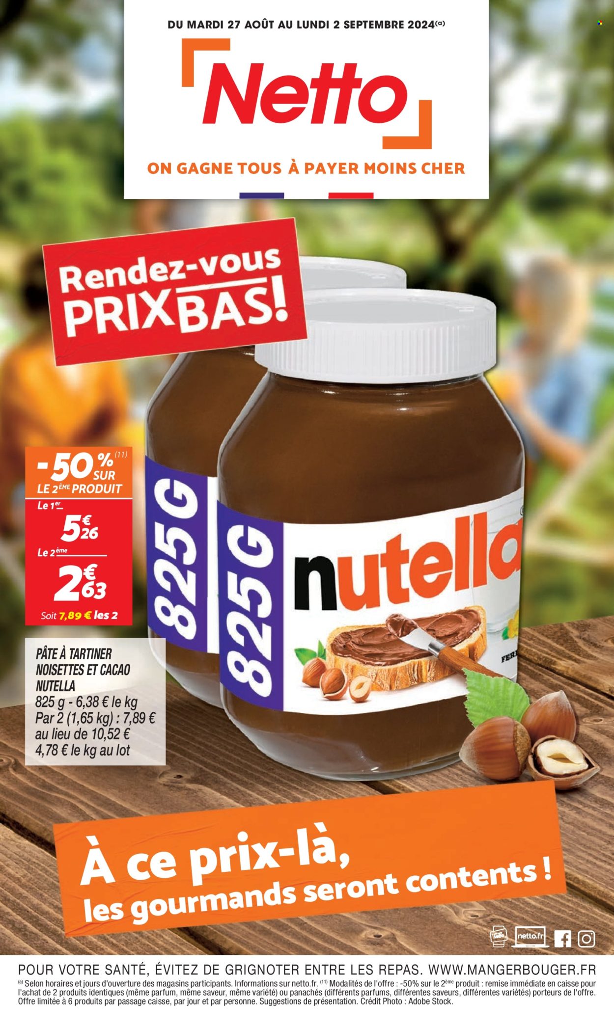Catalogue Netto - 27/08/2024 - 02/09/2024. Page 1