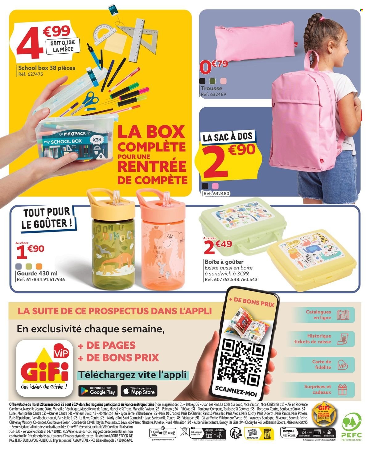 Catalogue GiFi - 20/08/2024 - 28/08/2024. Page 24