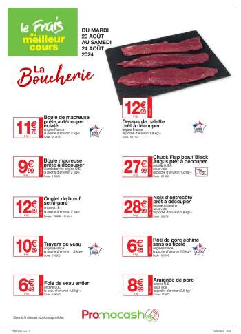 Catalogue Promocash - 20/08/2024 - 24/08/2024.