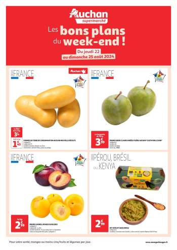 Catalogue Auchan - 22/08/2024 - 25/08/2024.