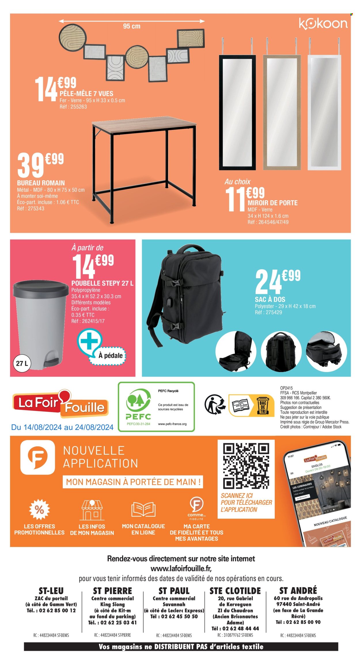 Catalogue La Foir'Fouille - 14/08/2024 - 24/08/2024. Page 12