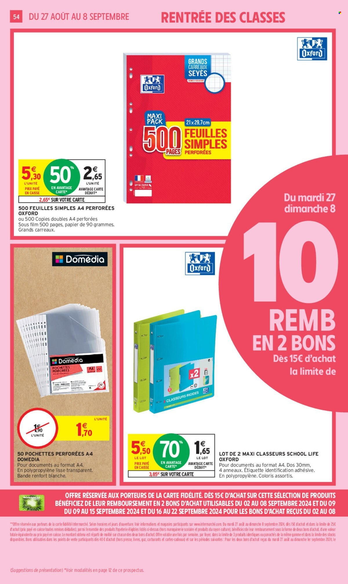 Catalogue Intermarché - 27/08/2024 - 08/09/2024. Page 54
