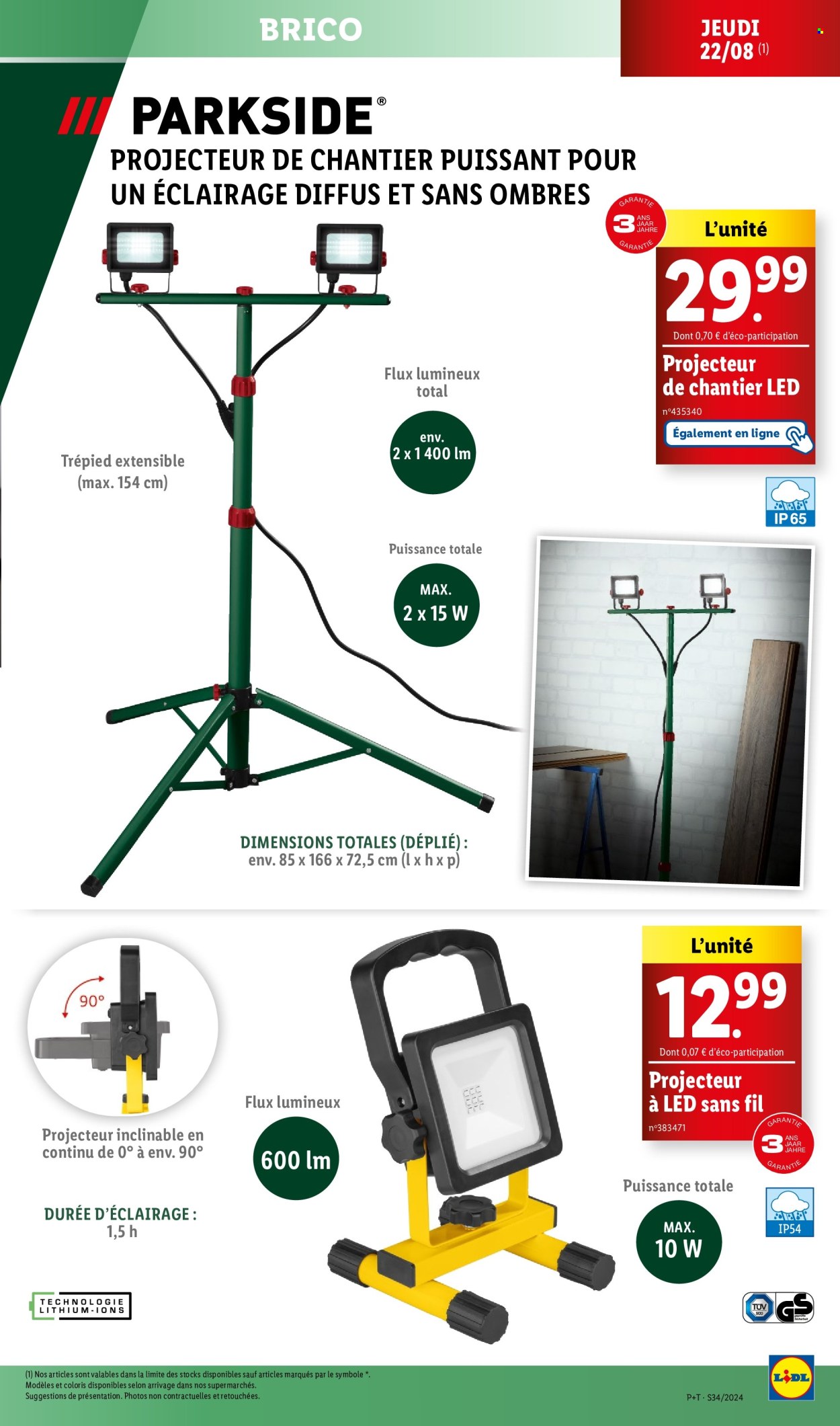 Catalogue Lidl - 22/08/2024 - 26/08/2024. Page 3