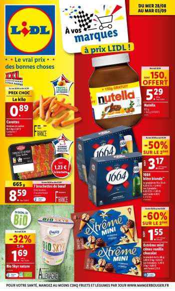 Catalogue Lidl - 28/08/2024 - 03/09/2024.